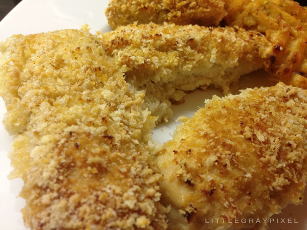 For Dinner Tonight: Parmesan Crusted Chicken Recipe • Little Gold Pixel