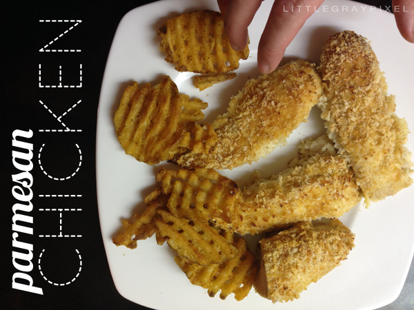 For Dinner Tonight: Parmesan Crusted Chicken Recipe • Little Gold Pixel