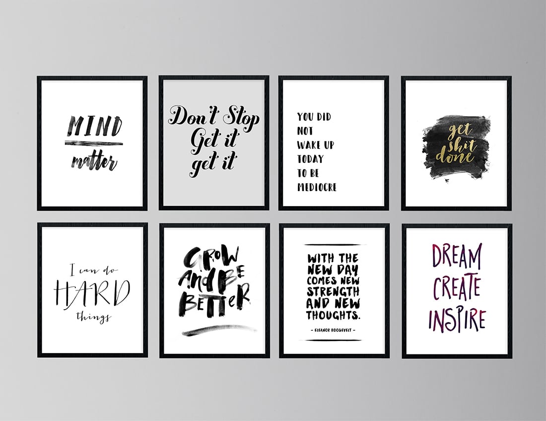 SLAY Word of the Year: Free Motivational Printables