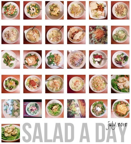 Salad-a-Day Challenge: 5 Things I Learned • Little Gold Pixel