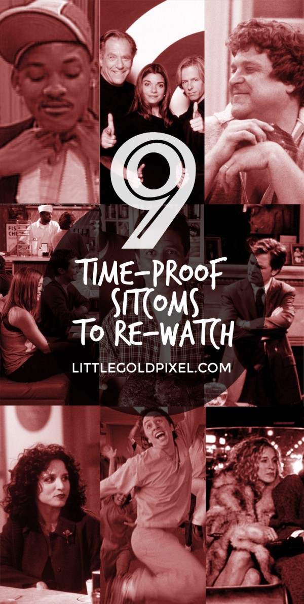 9 Time-Proof Sitcoms You Can Binge Watch • littlegoldpixel.com