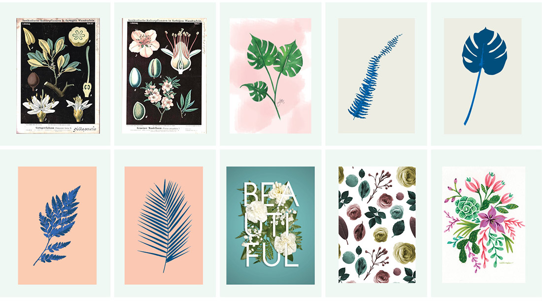 40 Free Botanical Printables • Little Gold Pixel