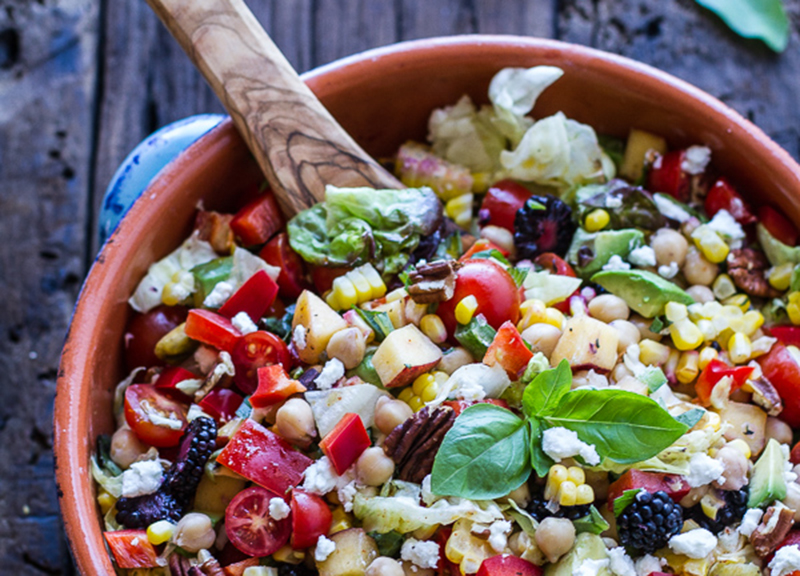 Easy-Summer-Herb-and-Chickpea-Chopped-Salad-with-Goat-Cheese-halfbakedharvest