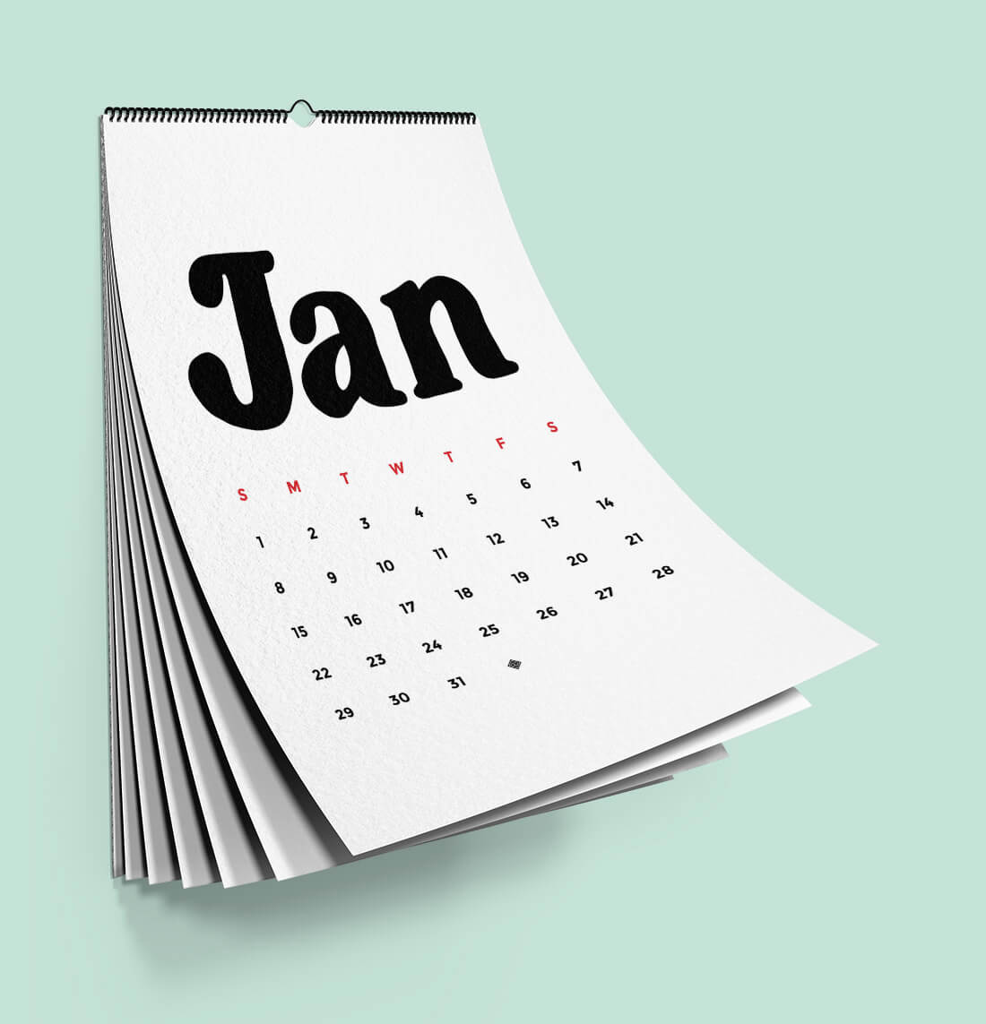 Free Printable Minimal Calendar for 2023