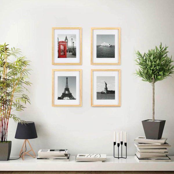 Where to Shop for Affordable Natural Wood Wall Frames • Little