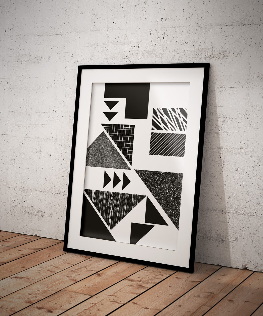Arrows: A Free Geometric Abstract Printable