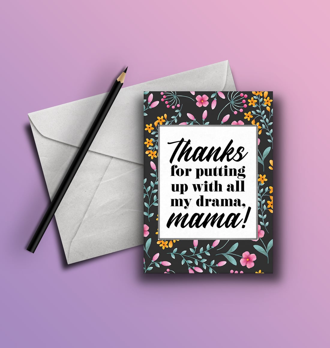 Mother's Day Free Printable Card • Little Gold Pixel