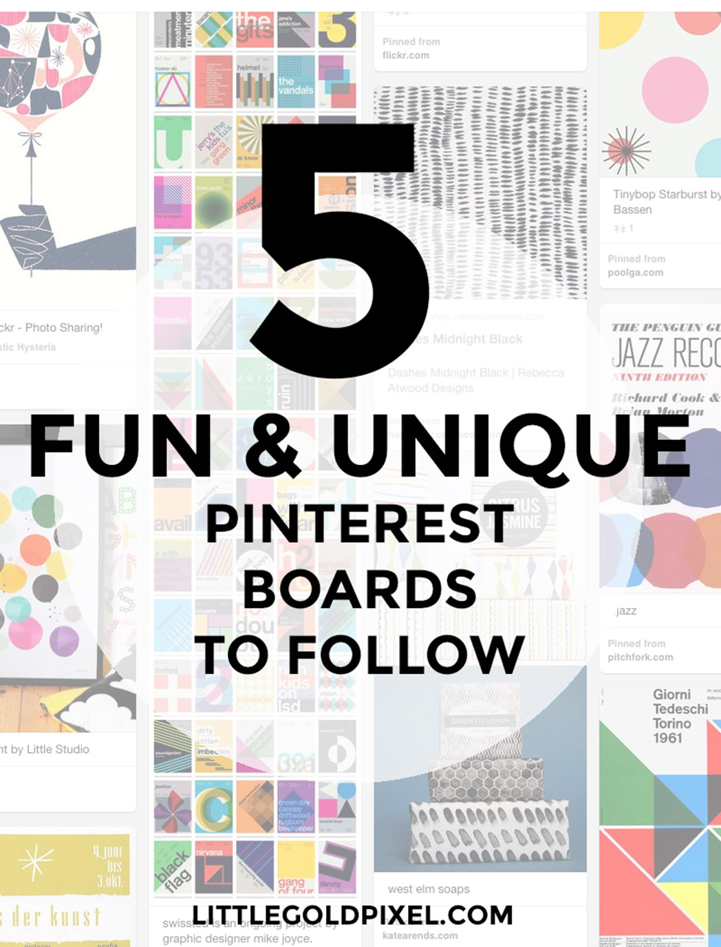 Fun & Unique Pinterest Boards to Follow • Little Gold Pixel