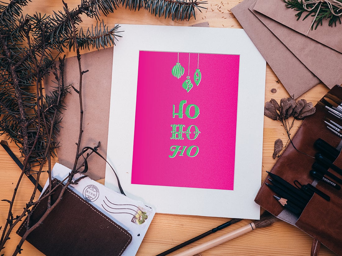 An Atomic Christmas Freebie to Make Your Holiday Bright • Little Gold Pixel