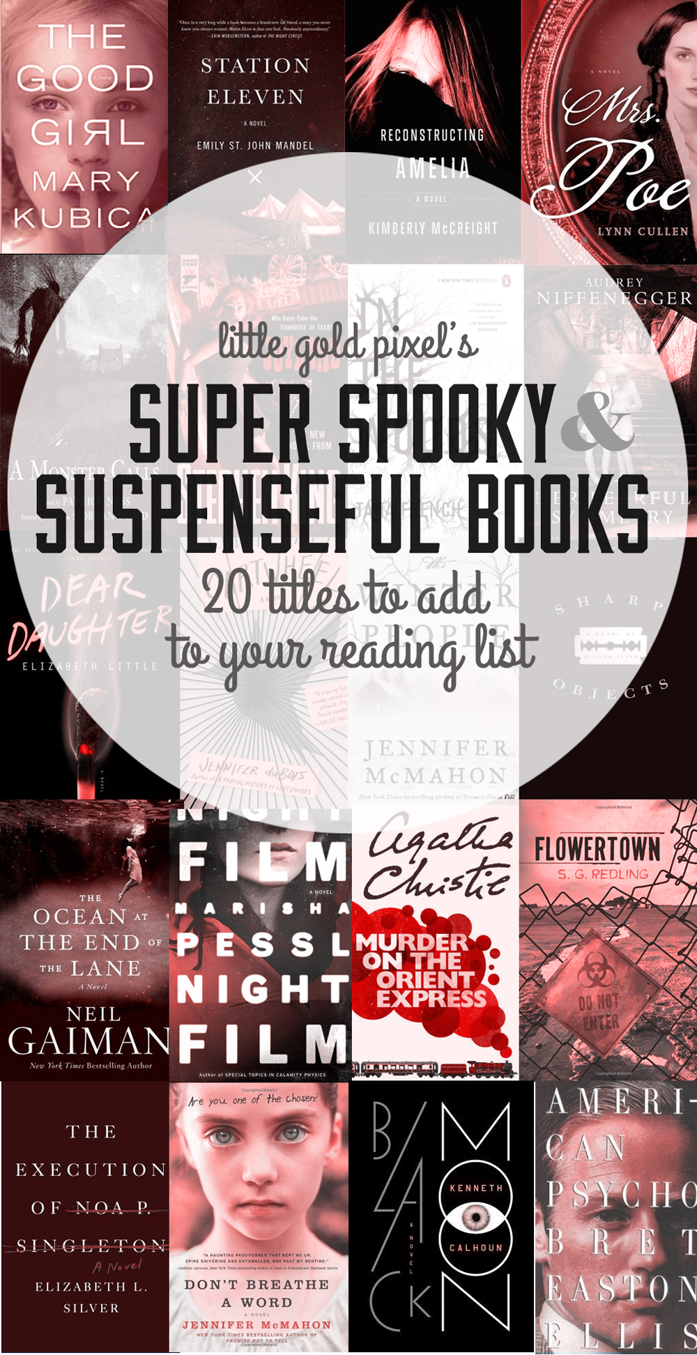 20 Super Spooky Suspenseful Reads