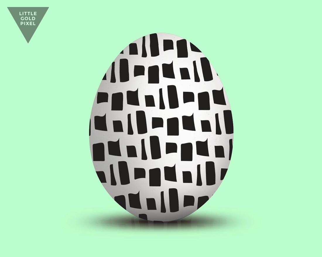 8 Free Easter Egg Sharpie Patterns • Little Gold Pixel