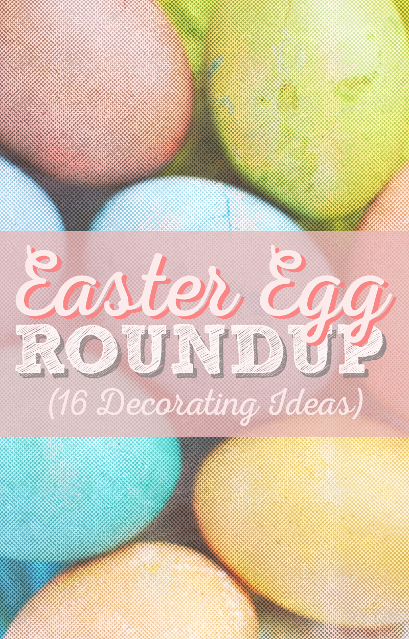 Easter Egg Roundup • 16 Cute Designs • Little Gold Pixel