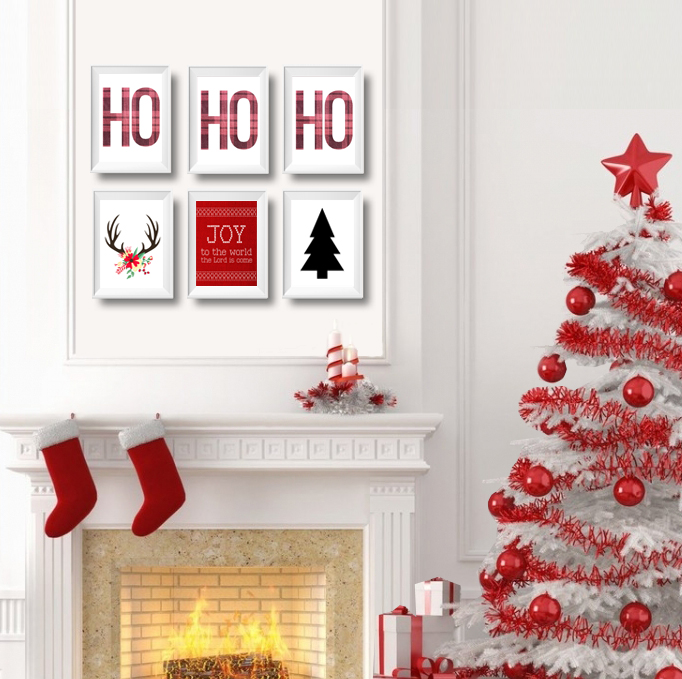 Free Christmas Printables to Spiffy Up Your Holiday Decor • littlegoldpixel.com • 35+ stylish, modern, minimal holiday finds!