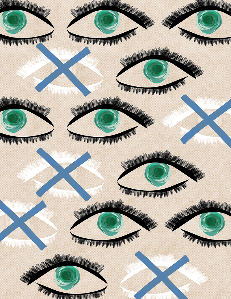 Free Printables: Kaleidoscope Eyes + A Look at My Creative Process • littlegoldpixel.com