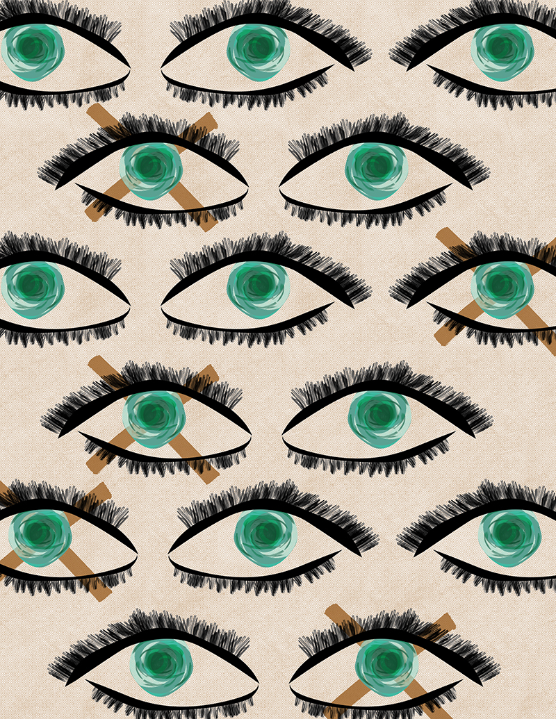 Free Printables Kaleidoscope Eyes + A Look at My Creative Process • littlegoldpixel.com