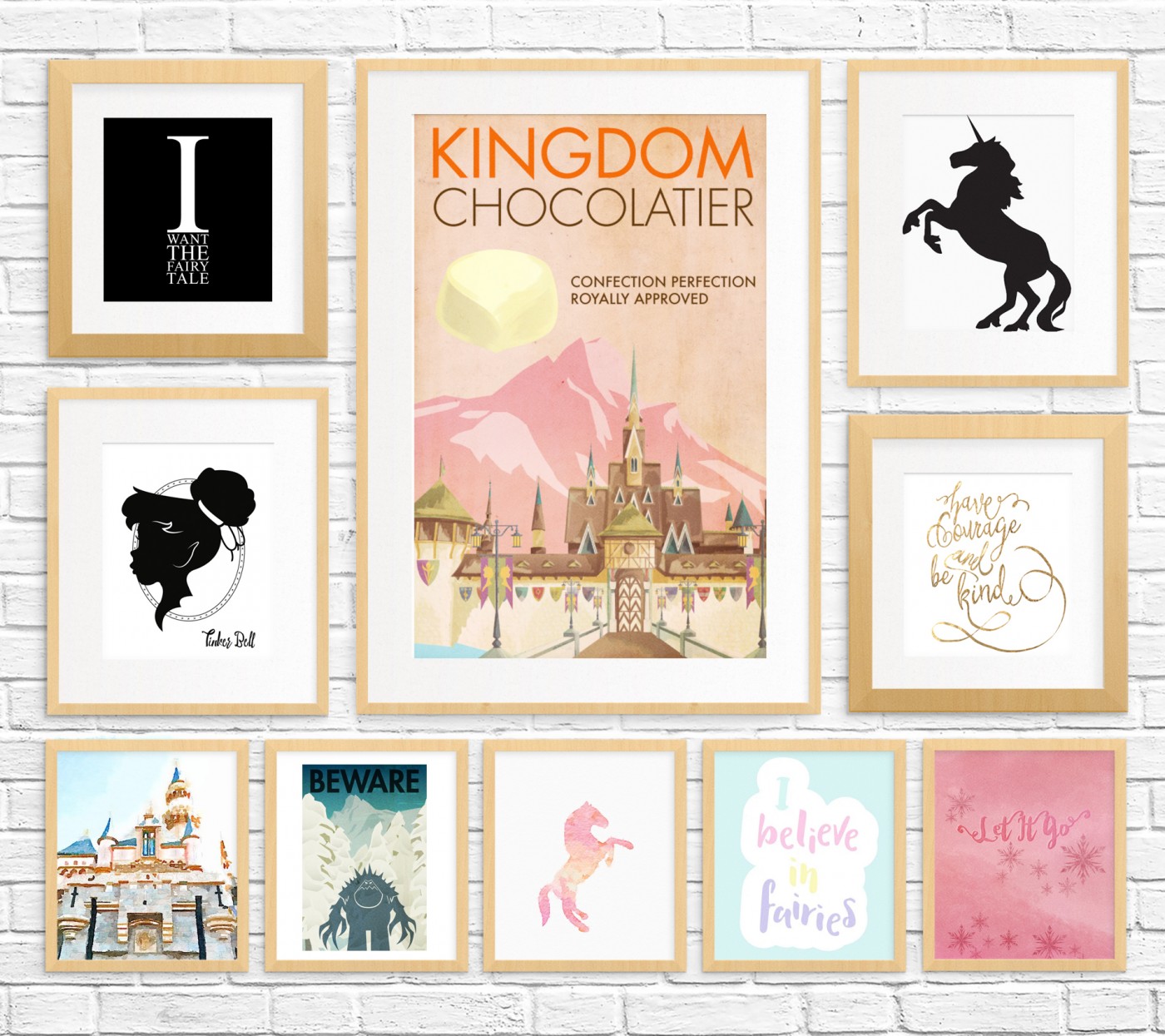20 Free Fairy Tale Printables for Kids Rooms • Little Gold Pixel