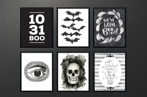 Free Halloween Printables Roundup Vol. 2 • Little Gold Pixel