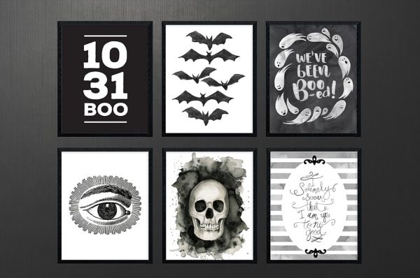 Free Halloween Printables Roundup Vol. 2 • Little Gold Pixel