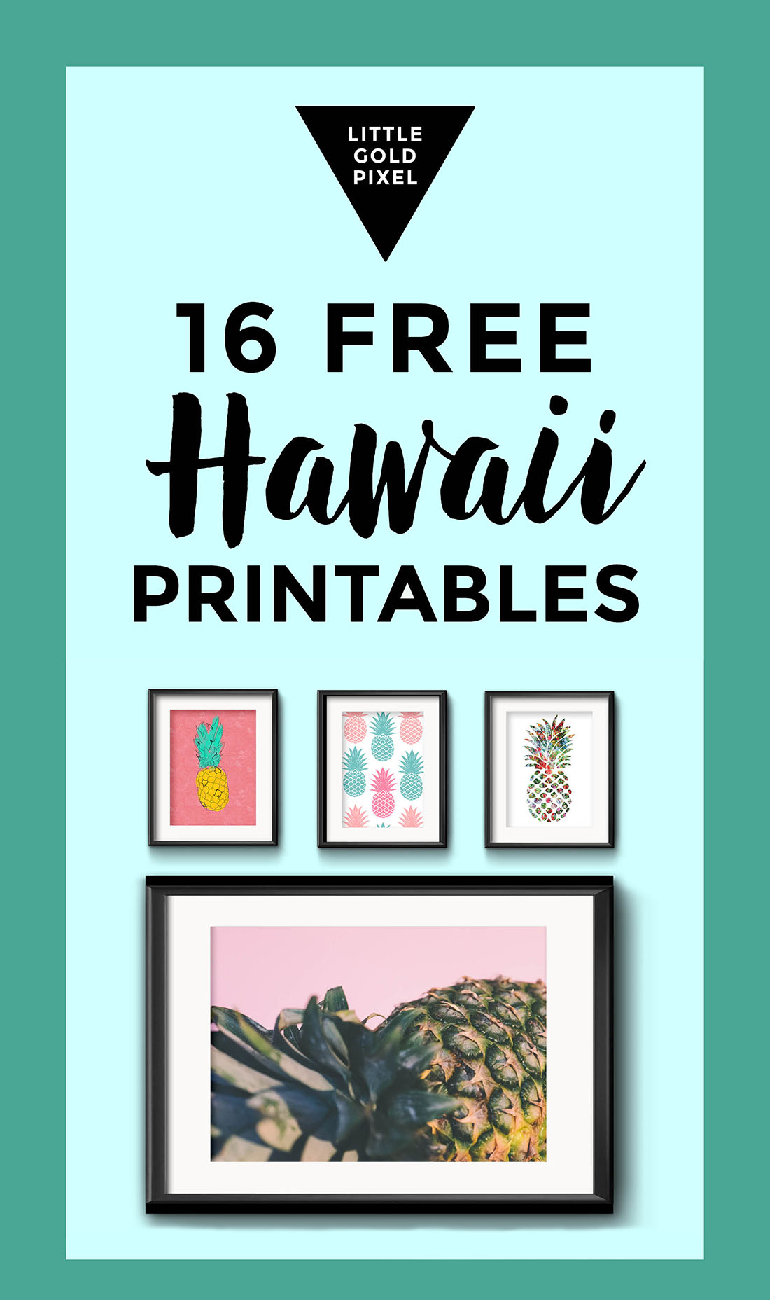 15 Free Gallery Wall Art Roundups to Bookmark • Little Gold Pixel • In which I share 15 free gallery wall art roundups that you can bookmark and share to create easy themed wall art throughout your home.