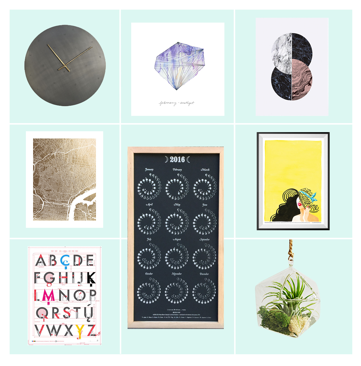 Ultimate Wall Art Gift Guide • Little Gold Pixel