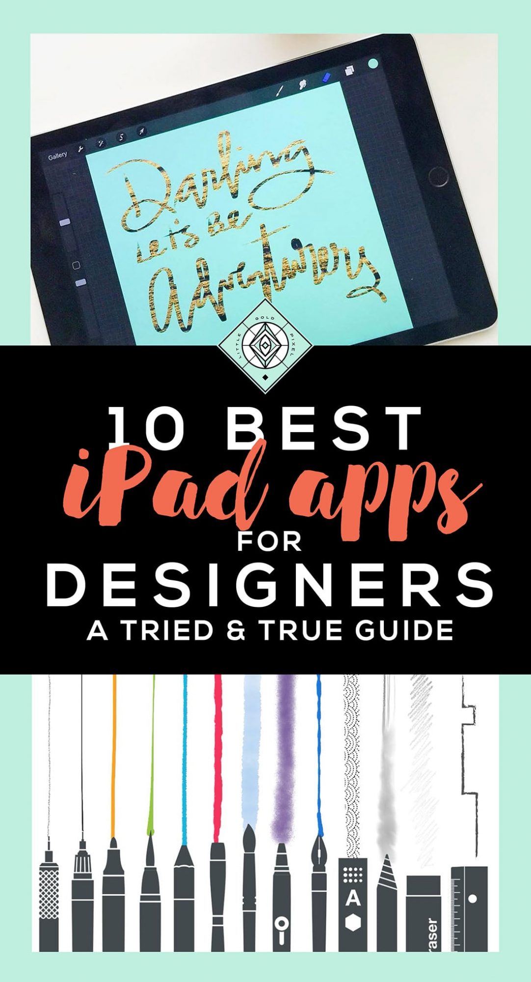 10 Best iPad Apps for Designers • Little Gold Pixel