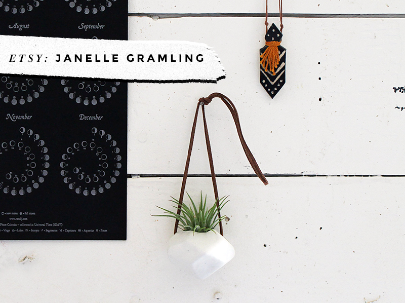 8 Awesome Air Plant Hangers • Little Gold Pixel • Janelle Gramling