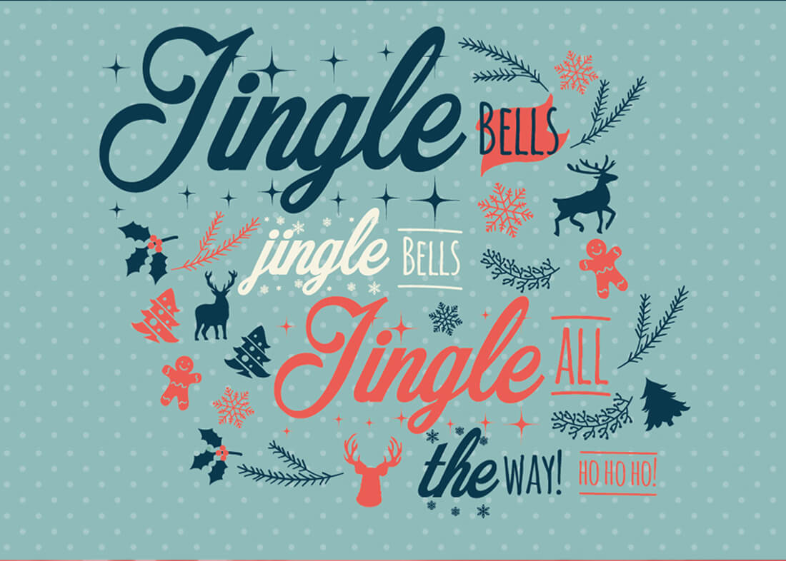 15 Coolest Winter Fonts for Your Holiday Cards & Beyond