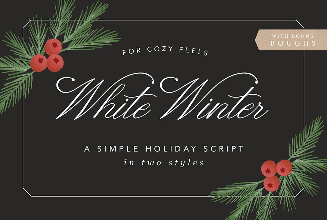 Favorite Fonts: White Winter • Little Gold Pixel 

#typography #fontroundup #holidayfonts #holidaycardfonts