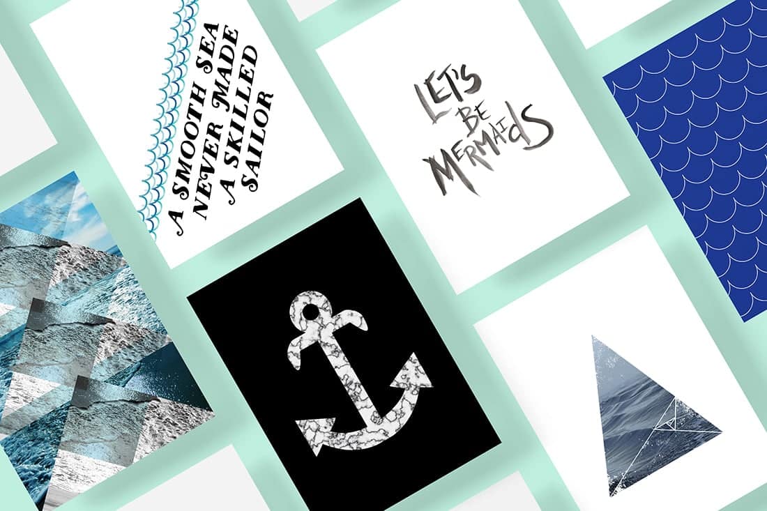 12 Coastal Printables You've Never Seen Before • Little Gold Pixel