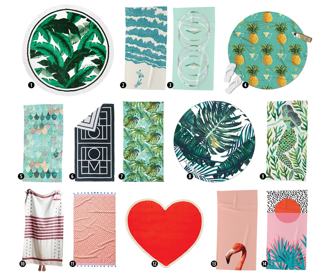 55 Best Beach Towels: A Design Roundup • Little Gold Pixel