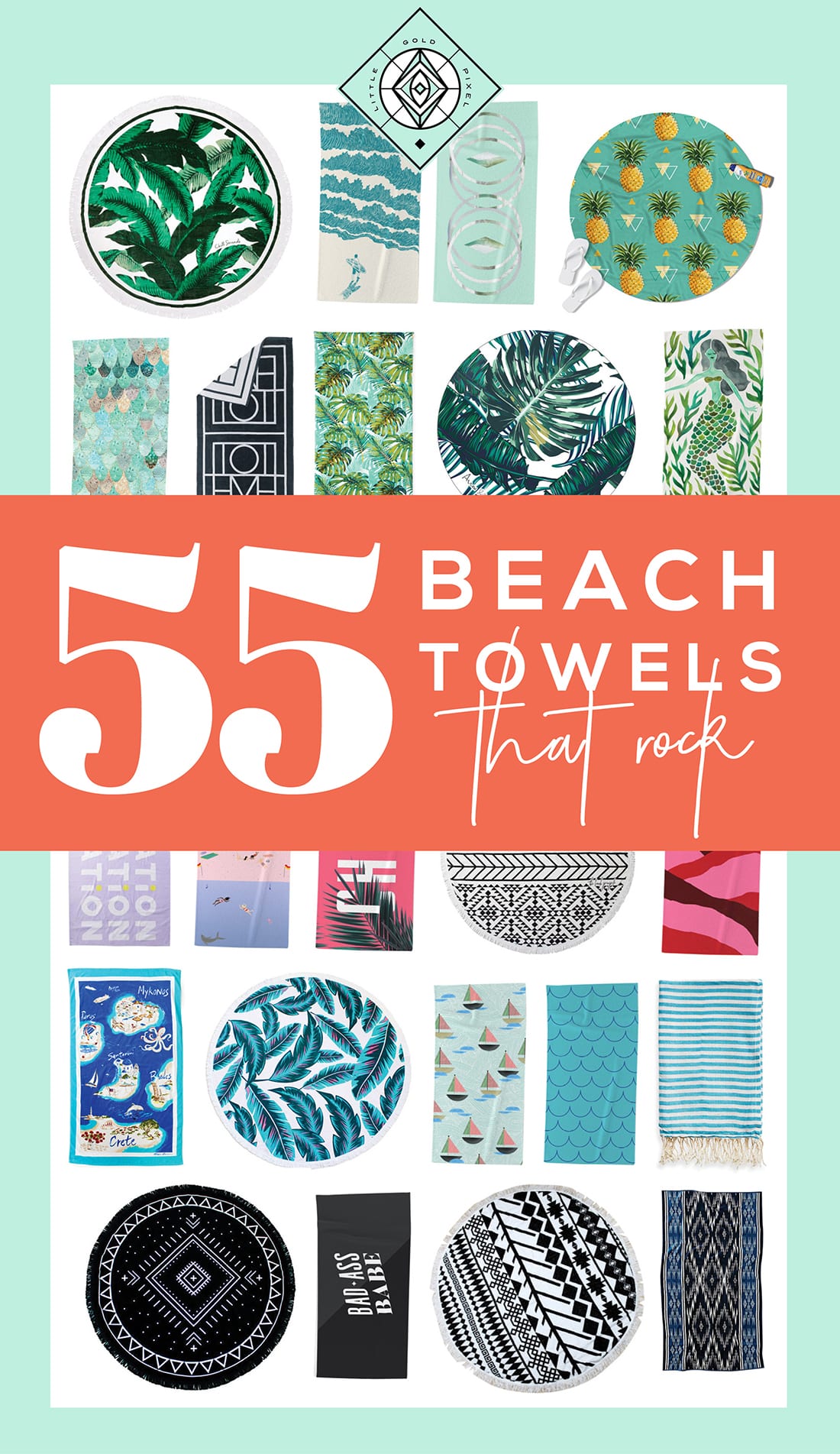 55 Best Beach Towels: A Design Roundup • Little Gold Pixel