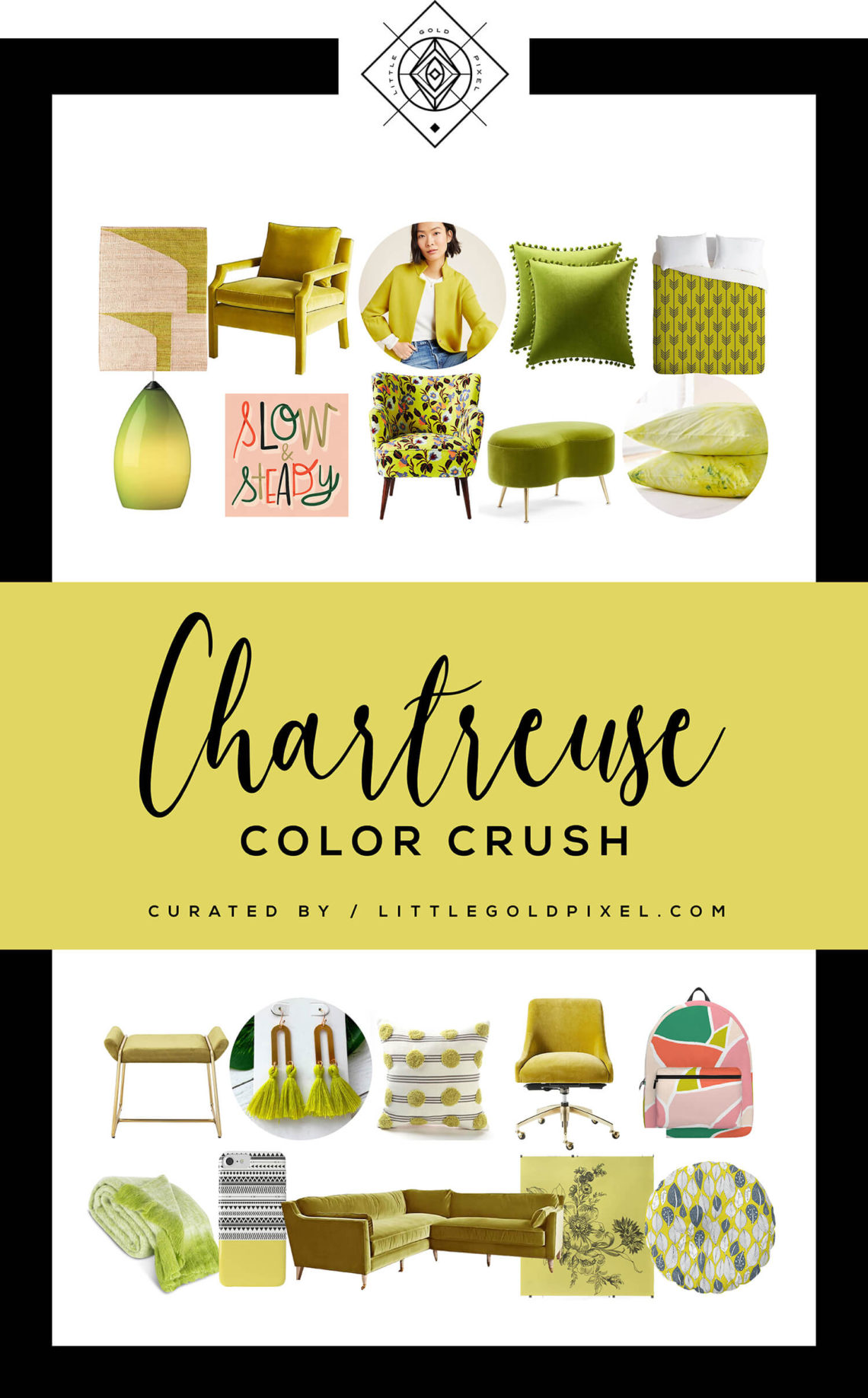 Chartreuse Color Trend • What's Up With Chartreuse? • Little Gold Pixel