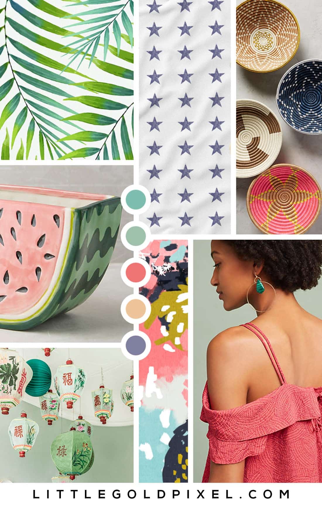 Color Crush: Watermelon Color Palette • Little Gold Pixel