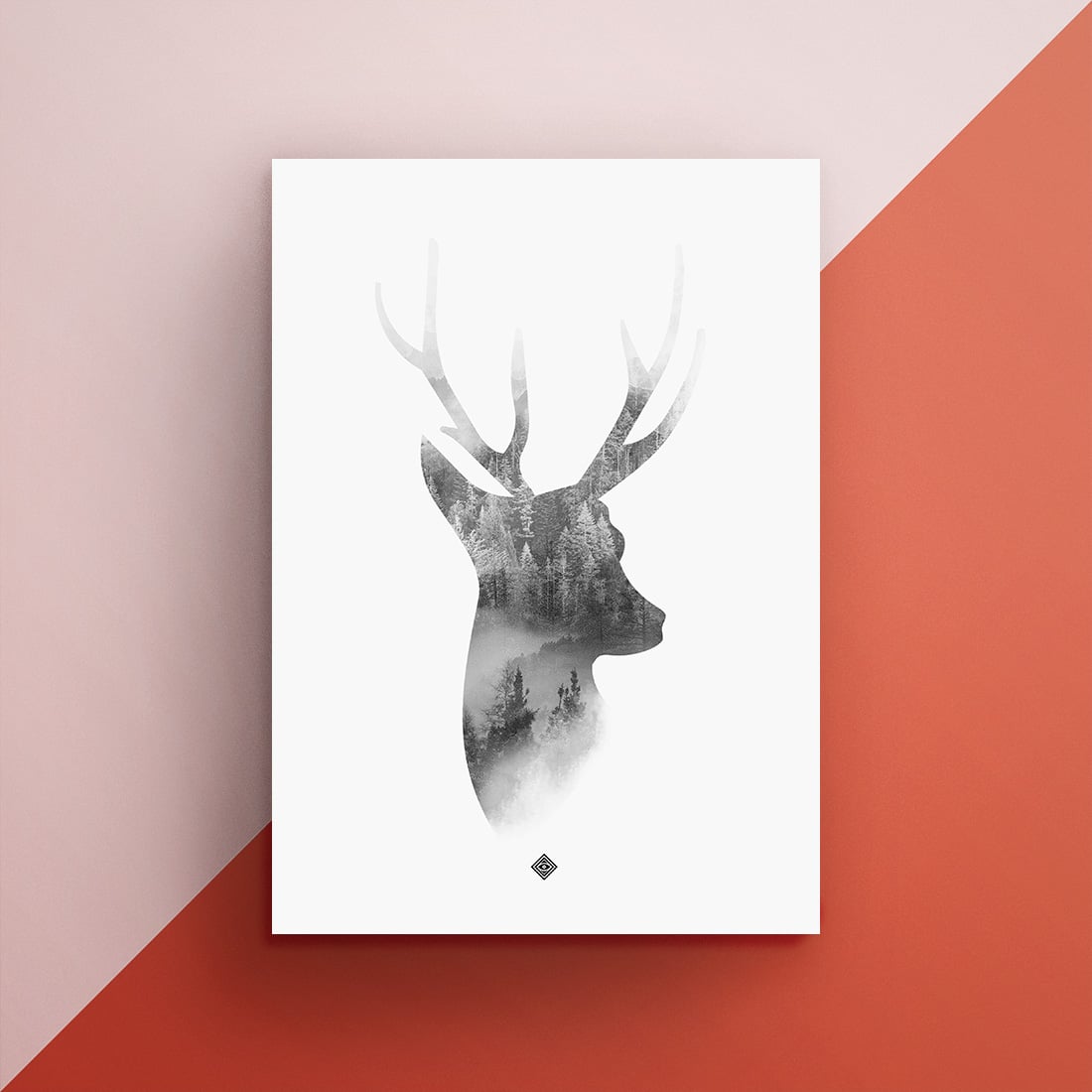 Deer Print, Printable Wall Art, Deer, Printables, Deer Art, Minimalist  Print, Wall Art Prints, Minimalist Art, Prints, Art Prints, Modern