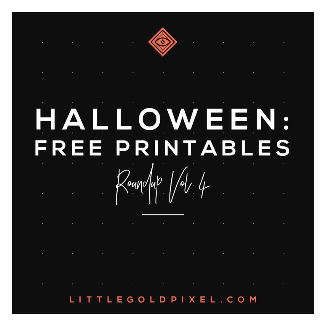 Free Halloween Printables: Vol. 4