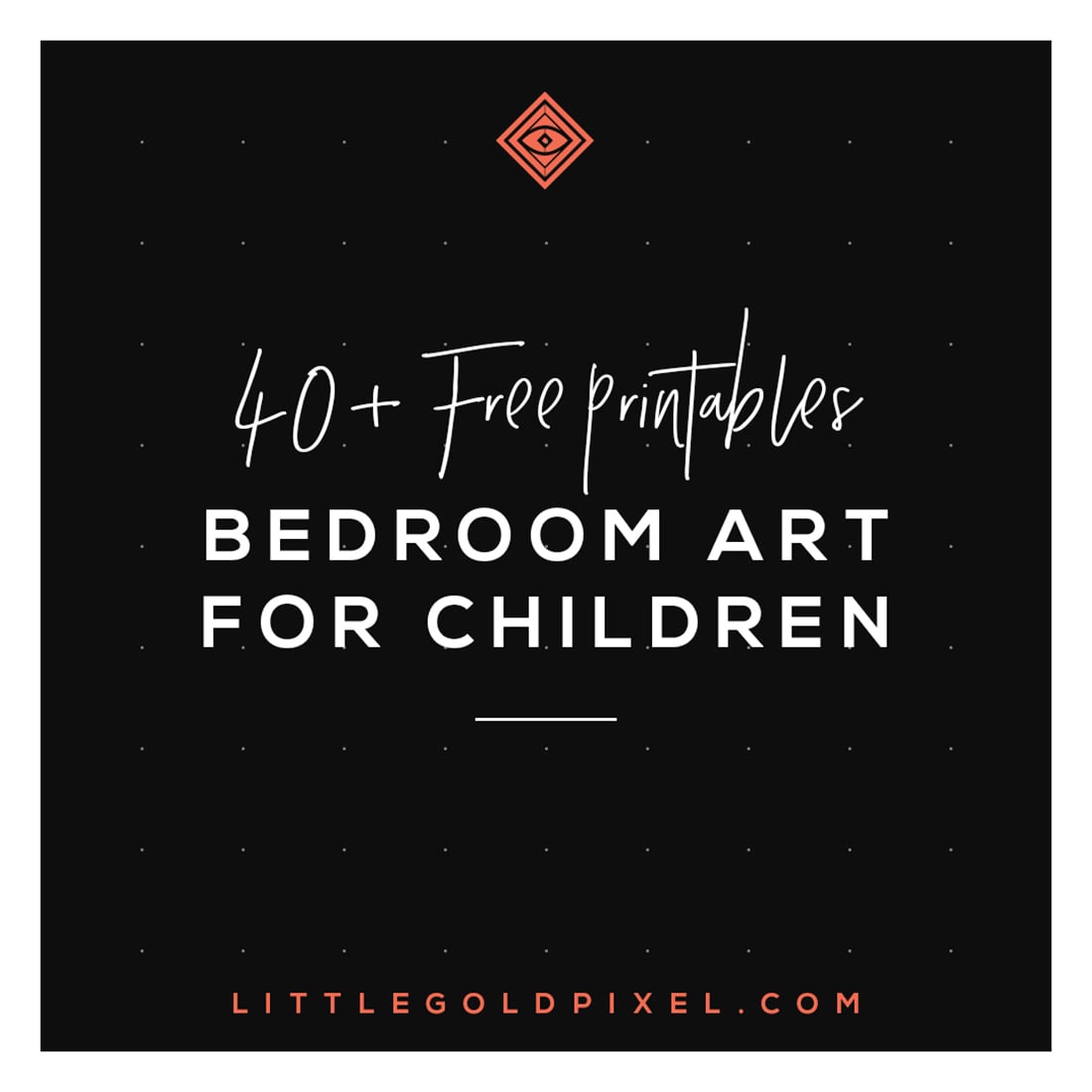 40+ Free Printables for Big Kids + 7 Gallery Wall Ideas • Little Gold Pixel
