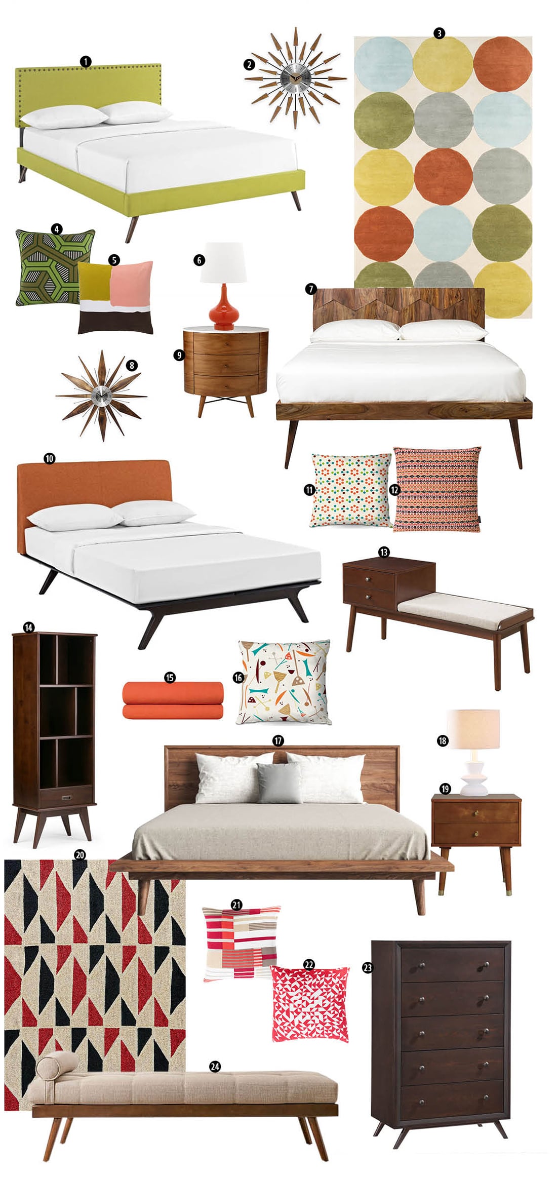 8 Signs Mid-Century Modern Decor is the Right Home Style for You • Little Gold Pixel • Click through to find out if you're compatible with Mid-Century Modern decor!