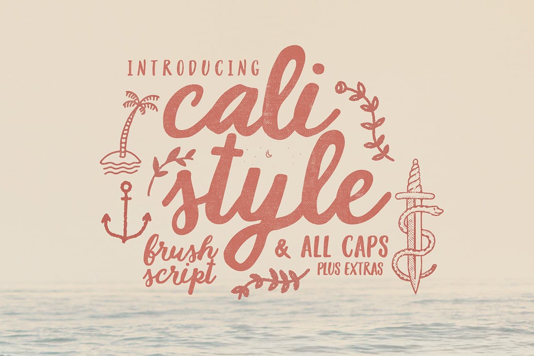 Summer Typography• 20 Typefaces with Tropical VIbes • Little Gold Pixel