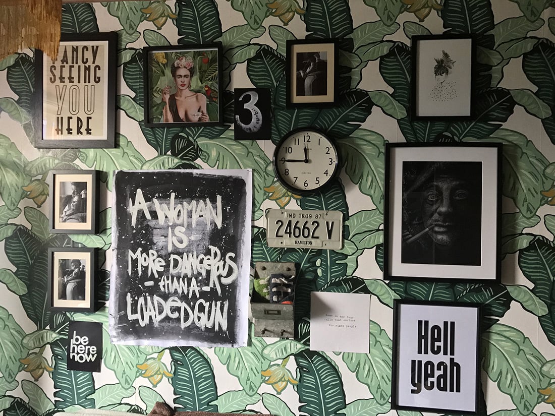 Wall Around the World: A Gallery Wall Series by Little Gold Pixel • Part 2: Maximalist Gallery Walls in the UK • All photos ©Nicola Broughton