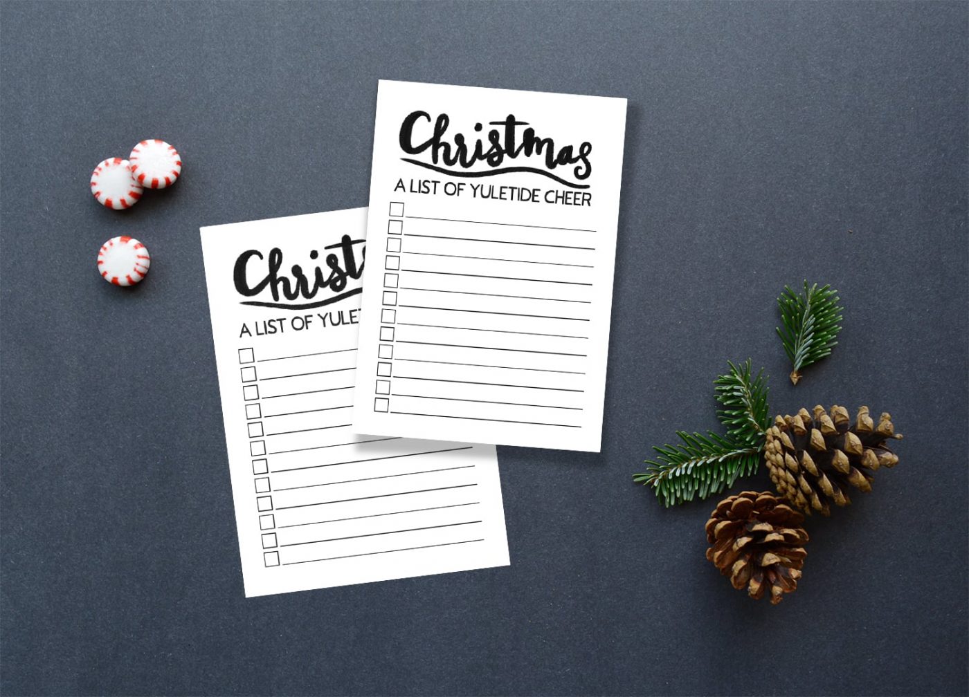 Christmas Bucket List Free Printable • Little Gold Pixel