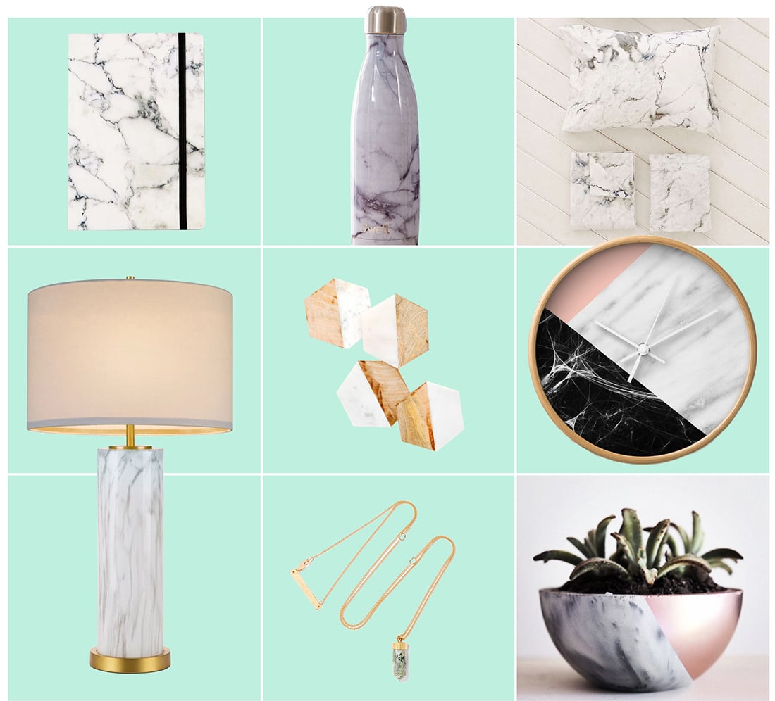 Trend Spotting: 20 Ways to Rock the Marble Decor Trend • Little Gold Pixel