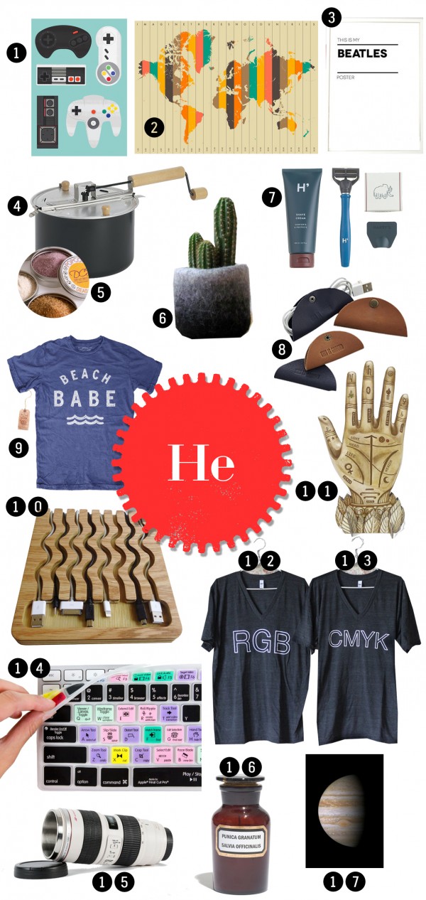 Ultimate $30 Holiday Gift Guide for 2014 • Stylish, affordable gifts for men, women and children for no more than $30 tops • littlegoldpixel.com