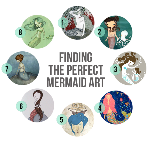 Mermaid Art • Little Gold Pixel