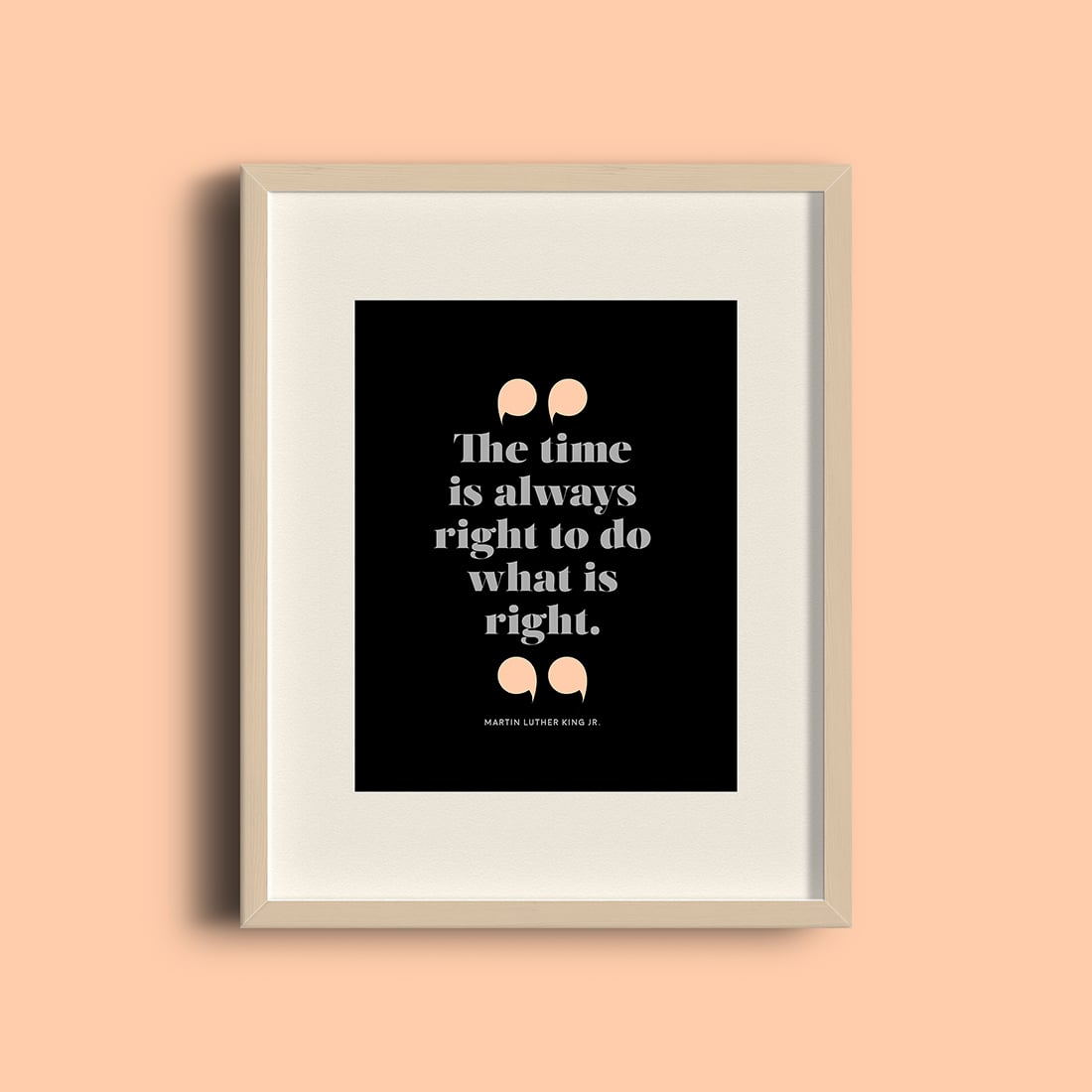 Martin Luther King Jr. Quote • Free Printable • Little Gold Pixel