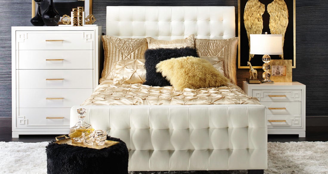 8 signs modern glam decor is your signature style • little gold pixel