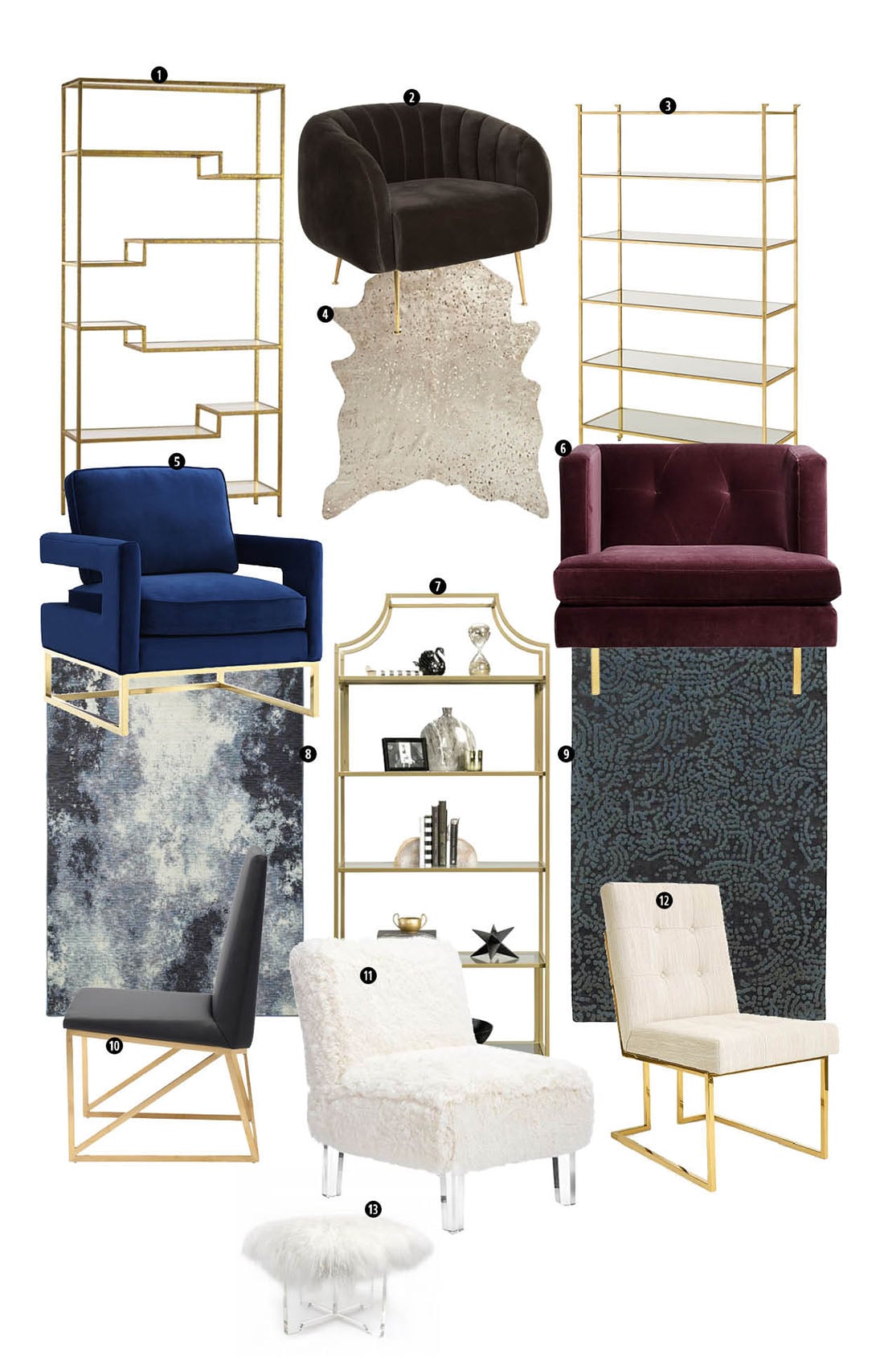 8 Signs Modern Glam Decor is the Right Home Style for You • Little Gold Pixel • Click through to find out if you're compatible with Modern Glam decor!
