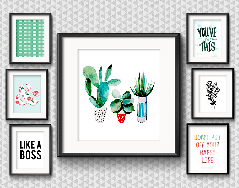 Frame Game: Colorful Inspiration for an Entrepreneur Mom