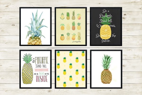 Free Pineapple Printables • Amazing Roundup • Little Gold Pixel