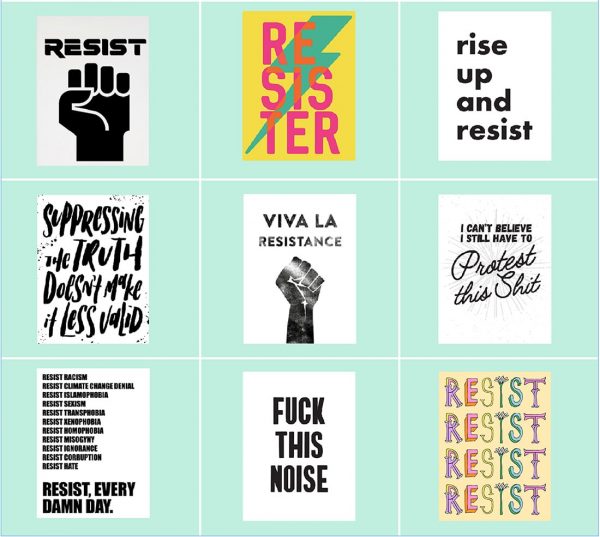 Protest Printables Good for Any March • Little Gold Pixel