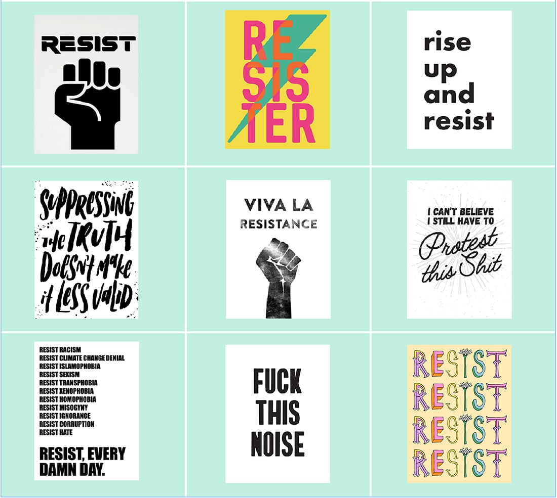 18 Evergreen Protest Printables (for Any March!) • Little Gold Pixel